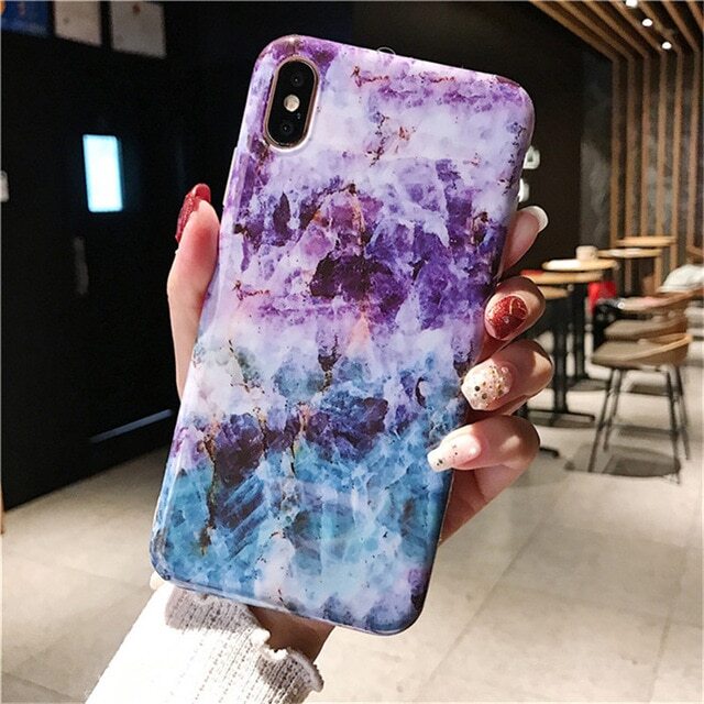 Cavey Marble iPhone Case
