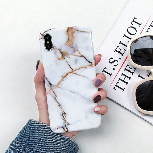Creamsicle Marble iPhone Case