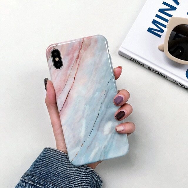 Land & Sea Marble iPhone Case