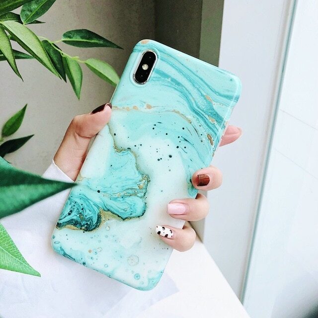 Sea Marble iPhone Case
