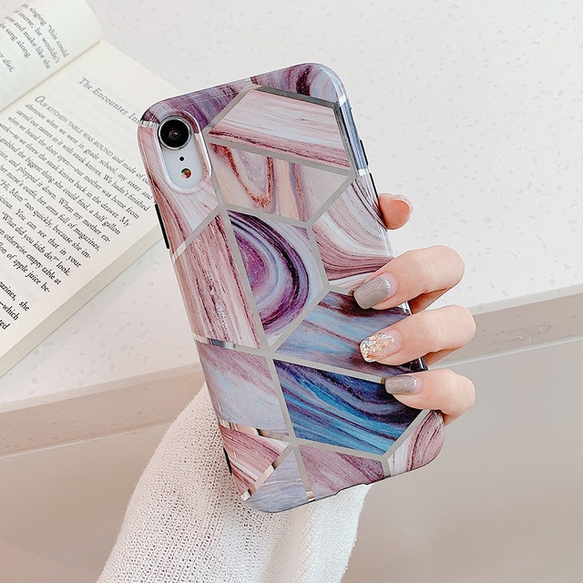 Melting Pot Geo Marble iPhone Case